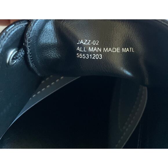 Funtasma Jazz-02 Men's Black Patent Platform Oxford Costume Shoes - Size M 10/11 - Picture 8 of 12